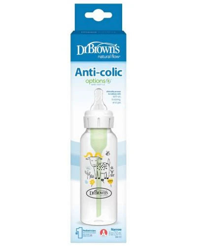 dr browns narrow neck baby bottle 250ml sheep design anti colic