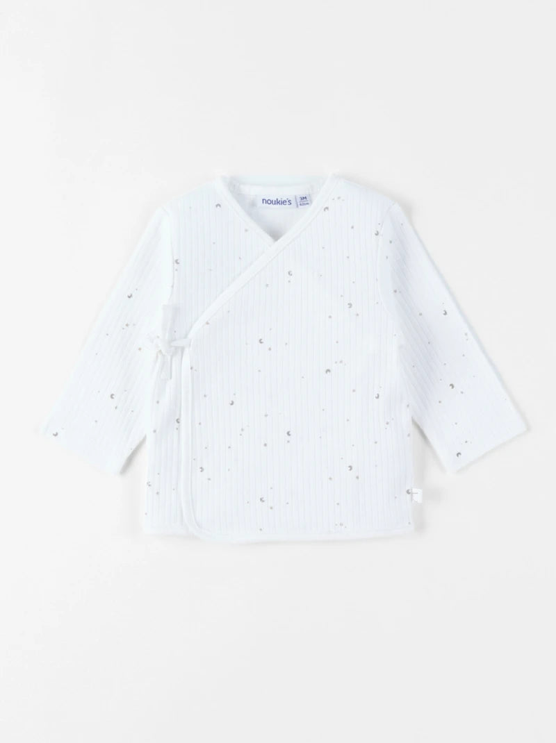 Nookies Crossover Cardigan Floral Print -  6M