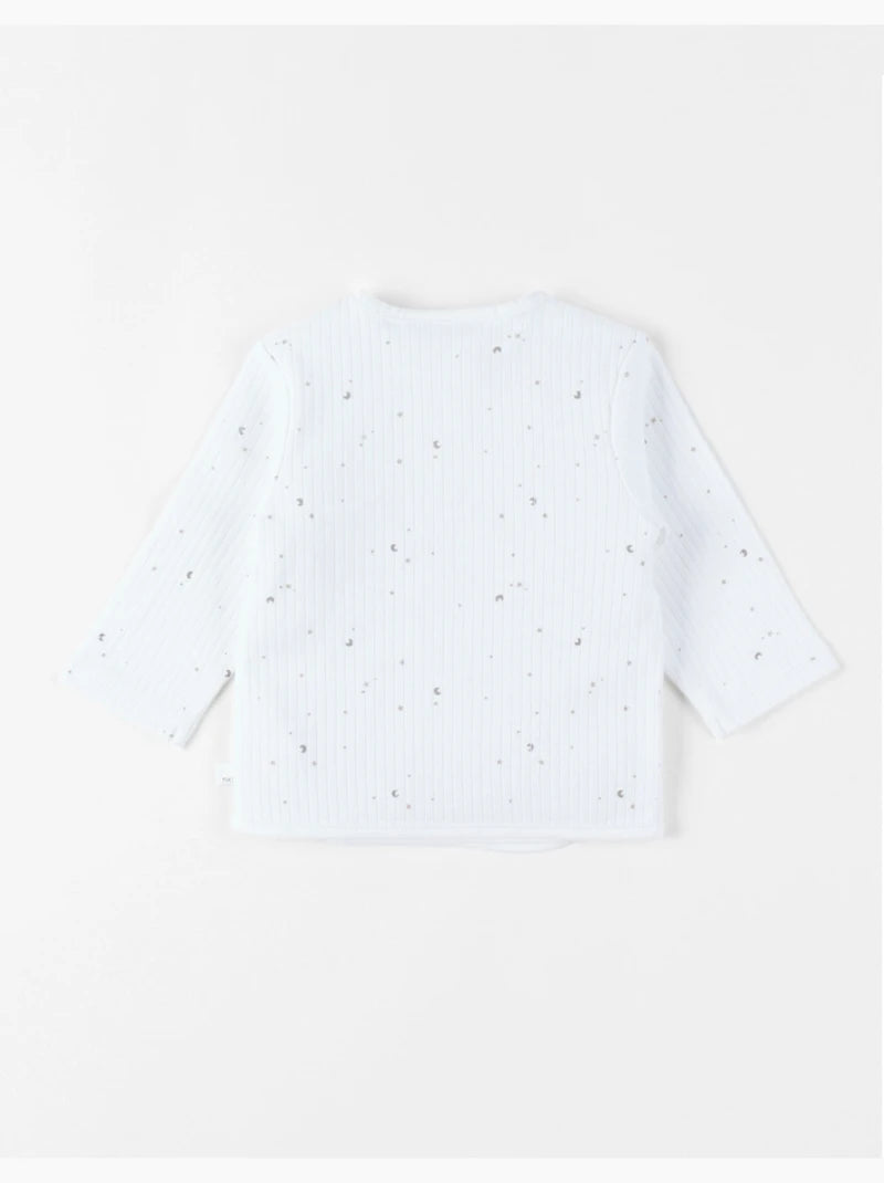 Nookies Crossover Cardigan Floral Print -  6M
