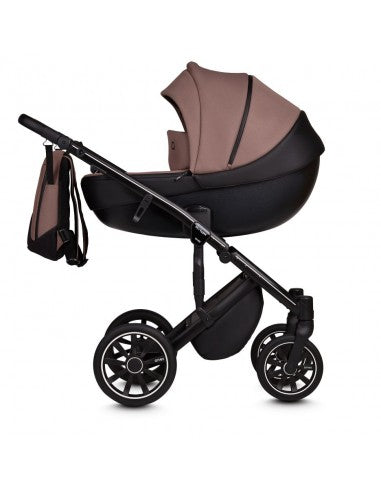 anex sport m type stroller mocco 2 in 1 baby stroller and carrycot brown