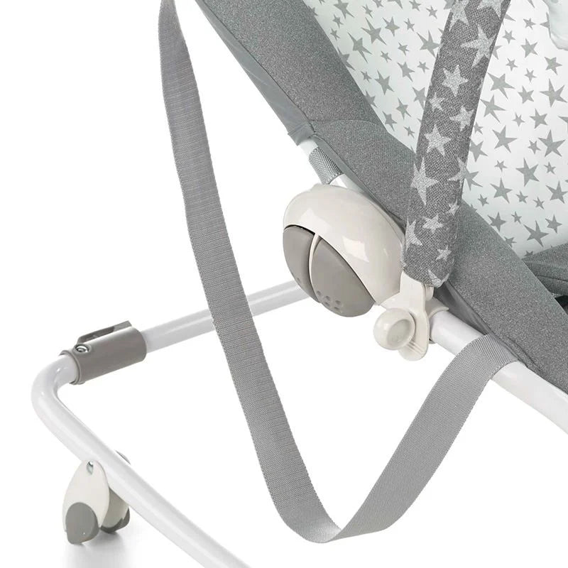 jane evolution baby bouncer rocker grey stars newborn seat