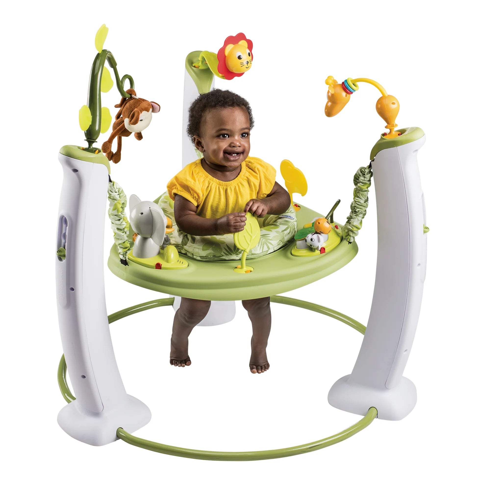 evenflo exersaucer safari freinds