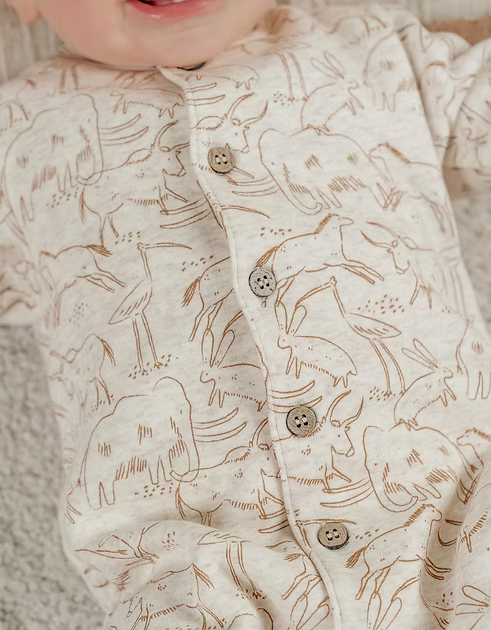 Nookies Combi Aopfluffy Mammouth (9M)