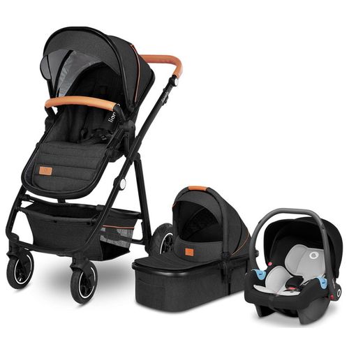 lionelo 3 in 1 amber  grey graphite