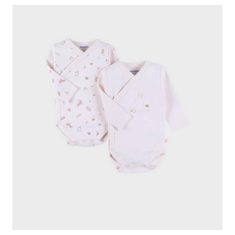 Nookies 2Pk Crossover Body Ls Autumn Forest - 9M