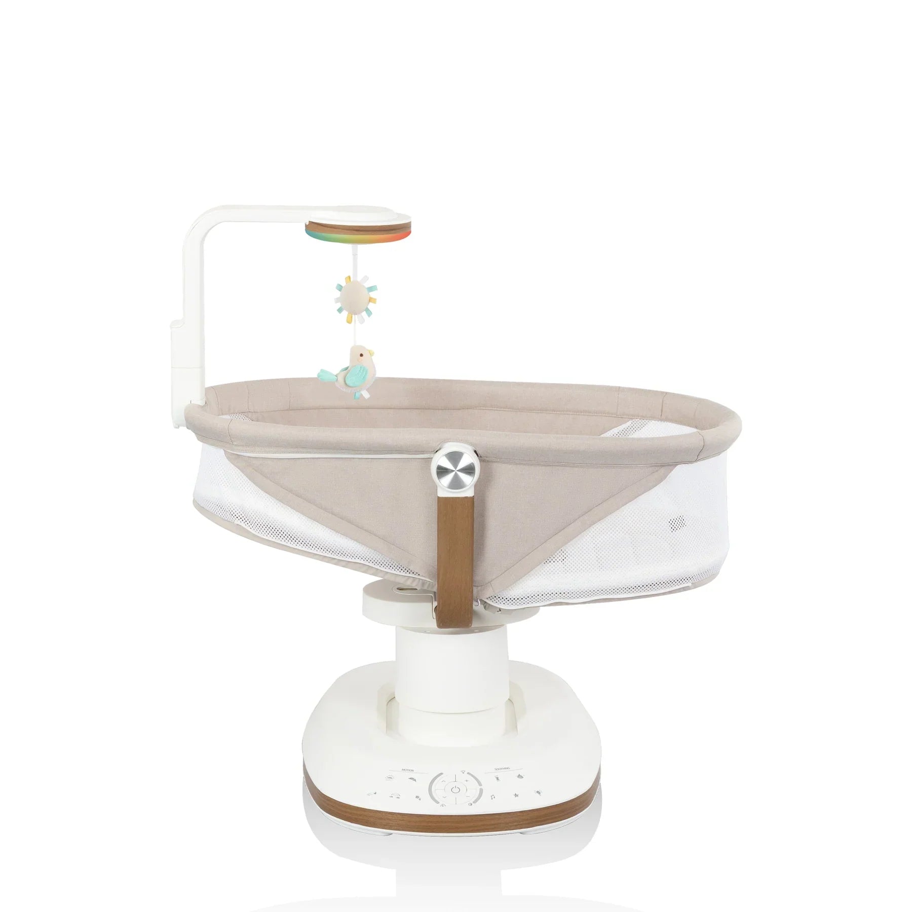 Evenflo Elara 2-in-1 Smart Motion Baby Swing & Soothing Nest with SensorySoothe Technology