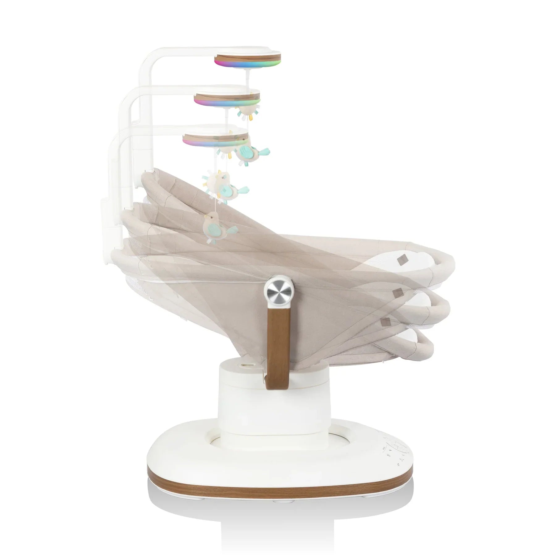 Evenflo Elara 2-in-1 Smart Motion Baby Swing & Soothing Nest with SensorySoothe Technology