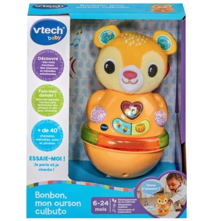 vtech bonbon mon ourson culbuto french