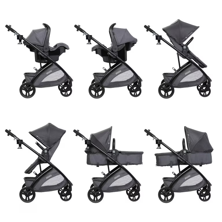 Baby Trend Sonar Switch 6-in-1 Modular Travel System with EZ-Lift™ PLUS Infant Car Seat