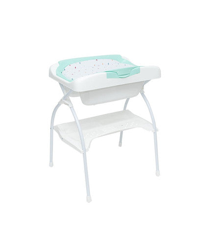 olmitos baby bathtub with changing table rain bath and changer unit