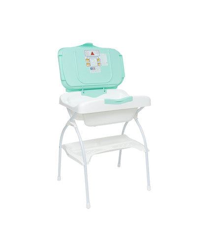 olmitos baby bathtub with changing table rain bath and changer unit