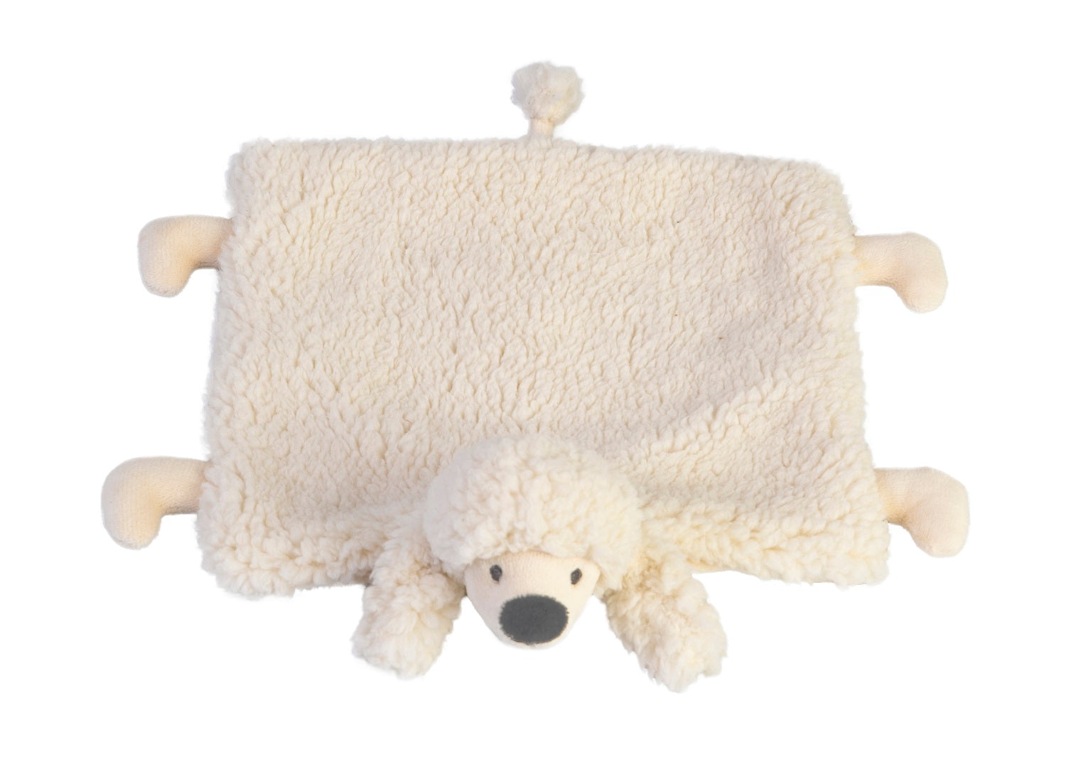 happy horse poodle peter comforter soft toy 26cm security blanket