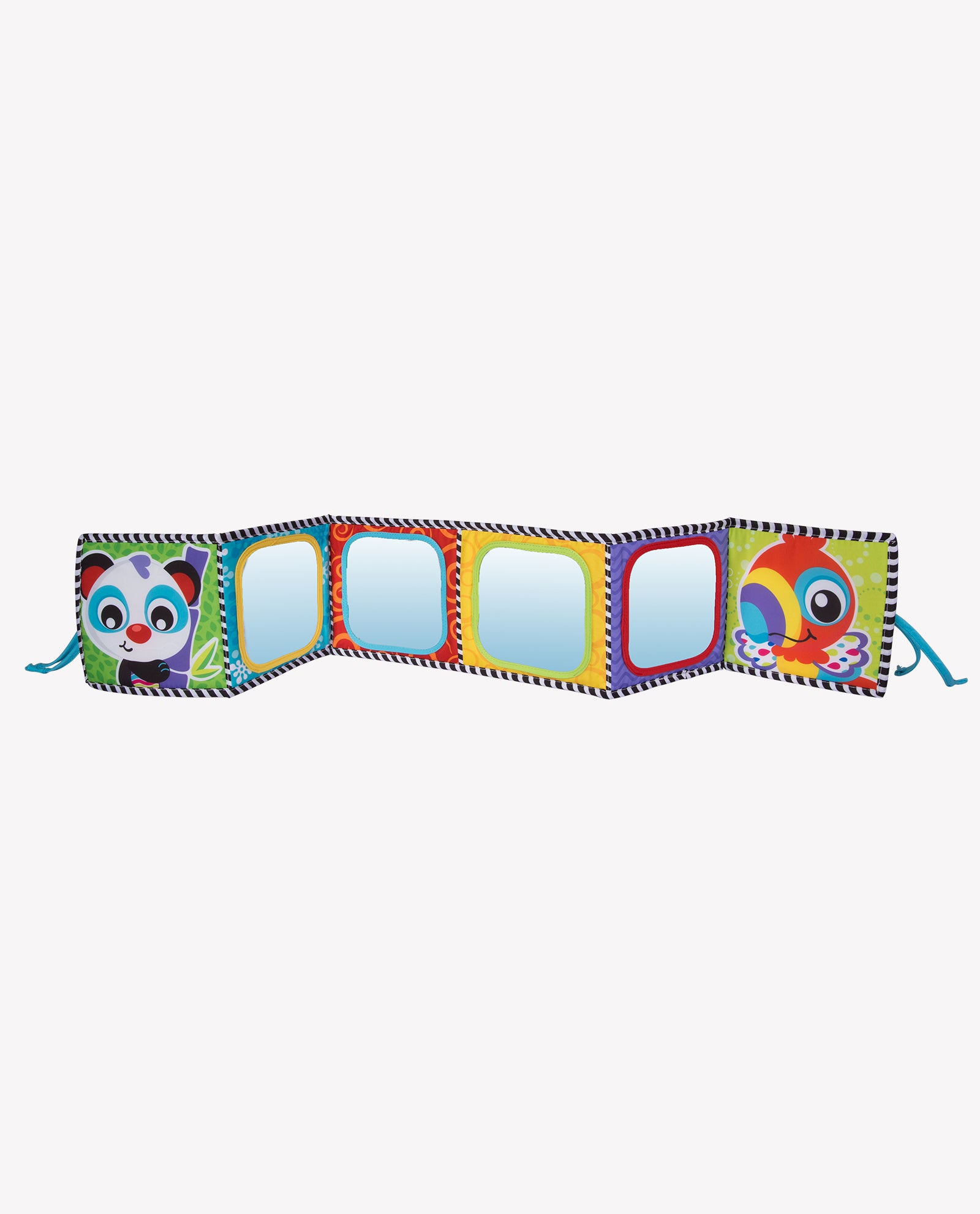 playgro convertible tummy time mirror and book