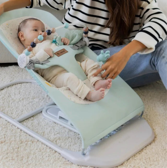 Jane Baluu Baby Bouncer Hammock Natural Rocking Ergonomic Foldable Design
