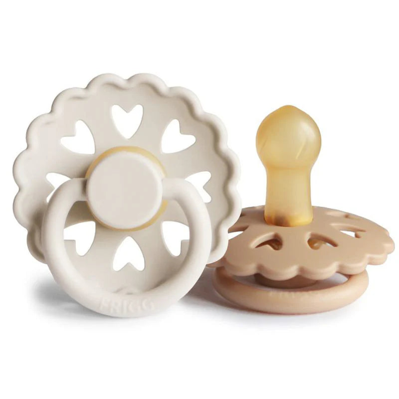 frigg fairytale silicone pacifier 0-6m 2-pack the ugly duckling*the emperor´s new clothes