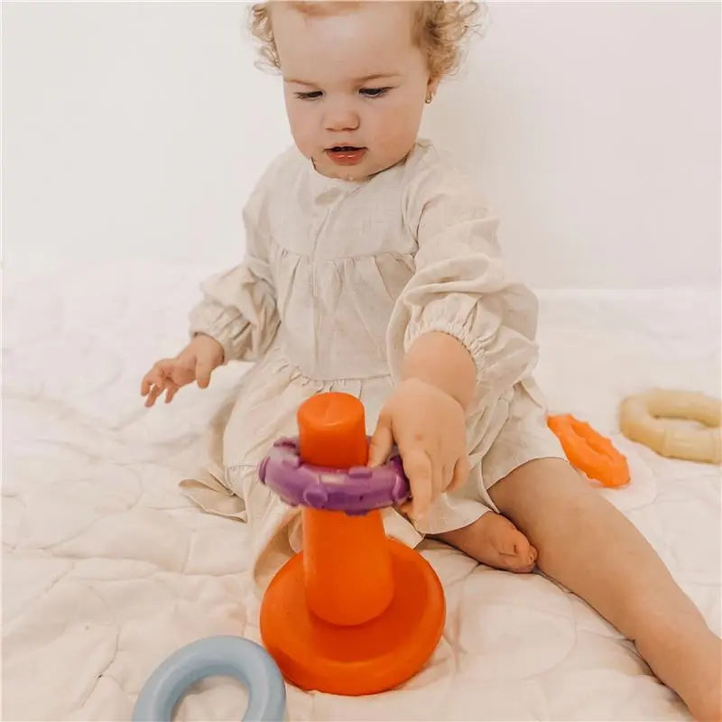 playgro sort and stack tower