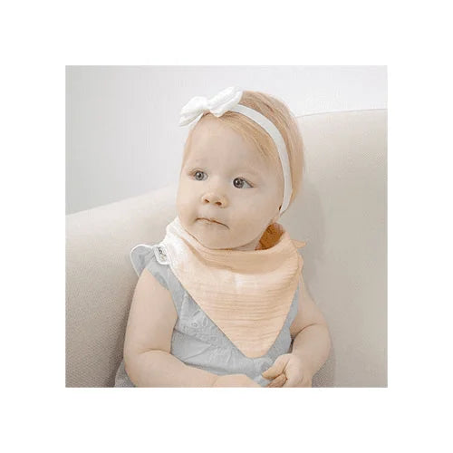 babyjem muslin bib with teether