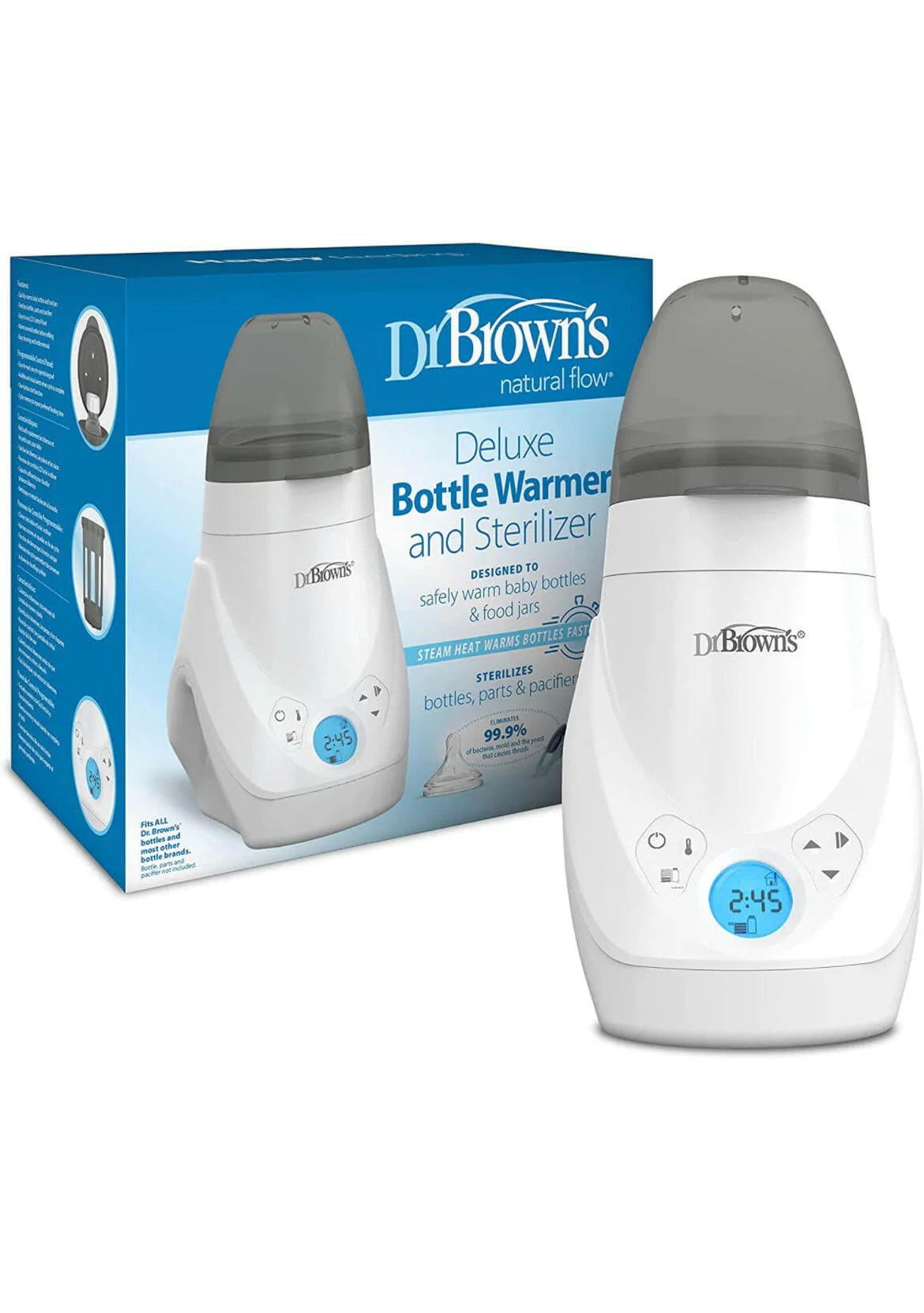 dr browns milk powder dispenser blue baby formula container