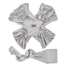 babyjem grey baby wrap syling