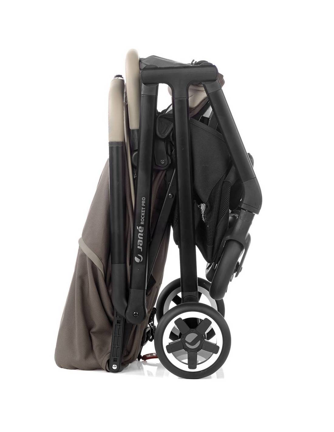 jane rocket pro baby stroller cold black lightweight stroller