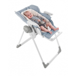 jane mila high chair lazuli blue  baby feeding chair
