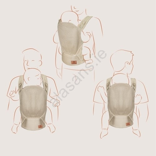 lionelo margareet carrier air  beige