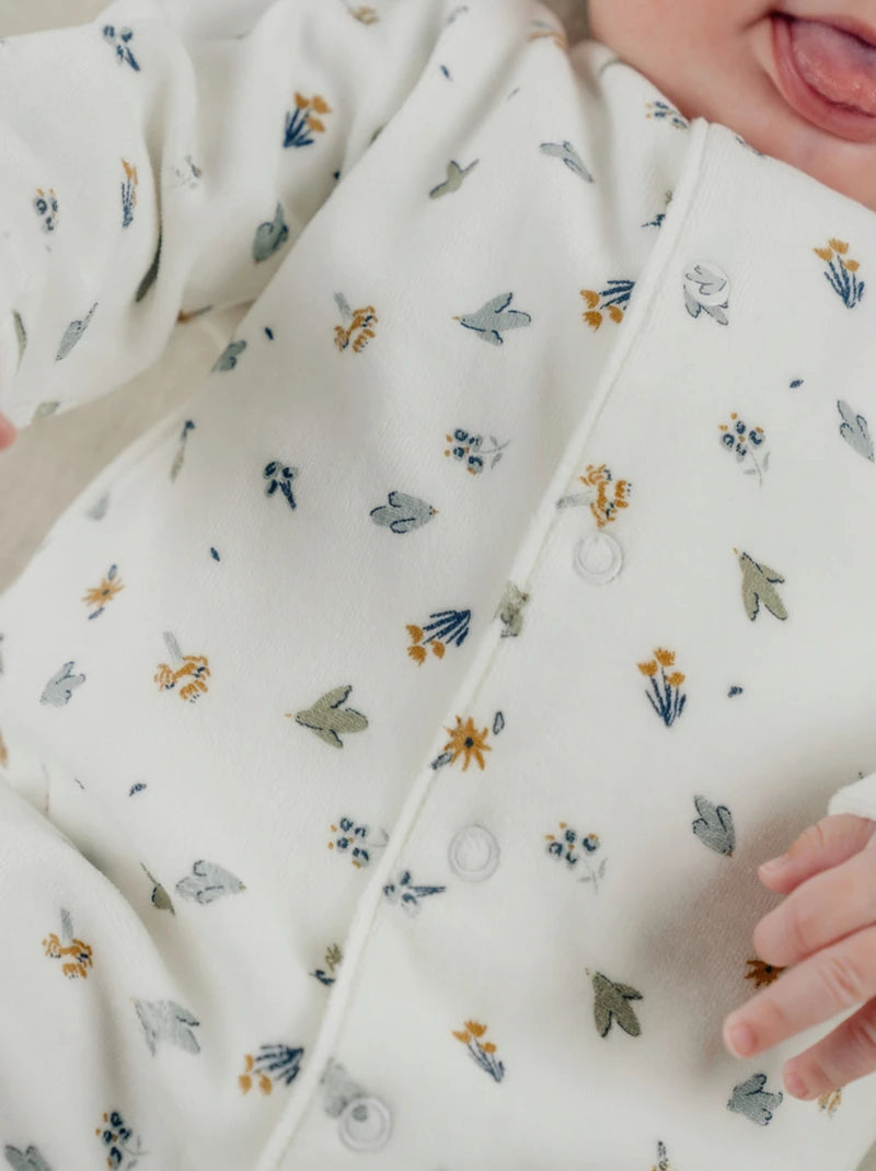 Nookies 2Pk Pyjamas Velvet Lovely Bird - 1M