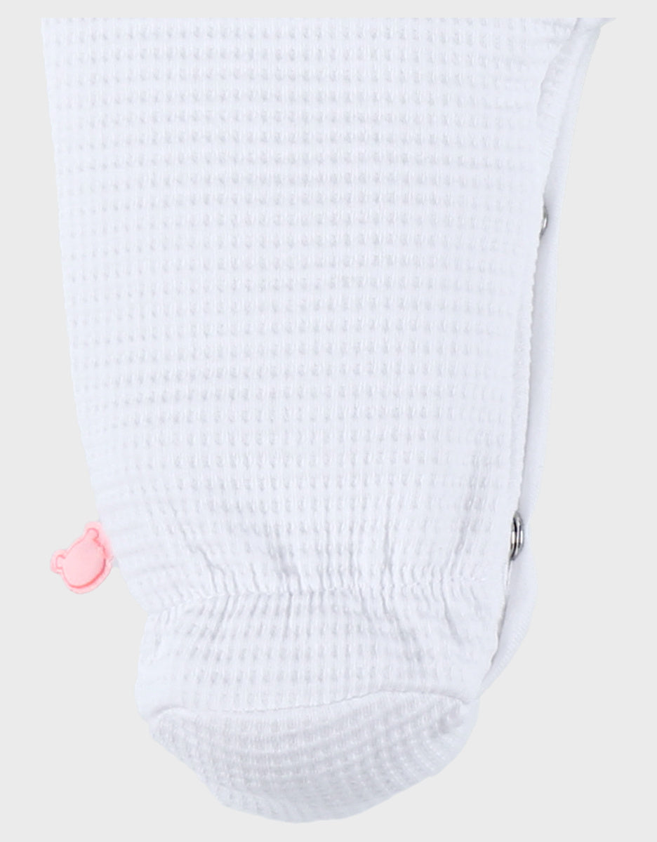 Noukie’s M&M White Organic Cotton Baby Pajamas – Lightweight & Breathable