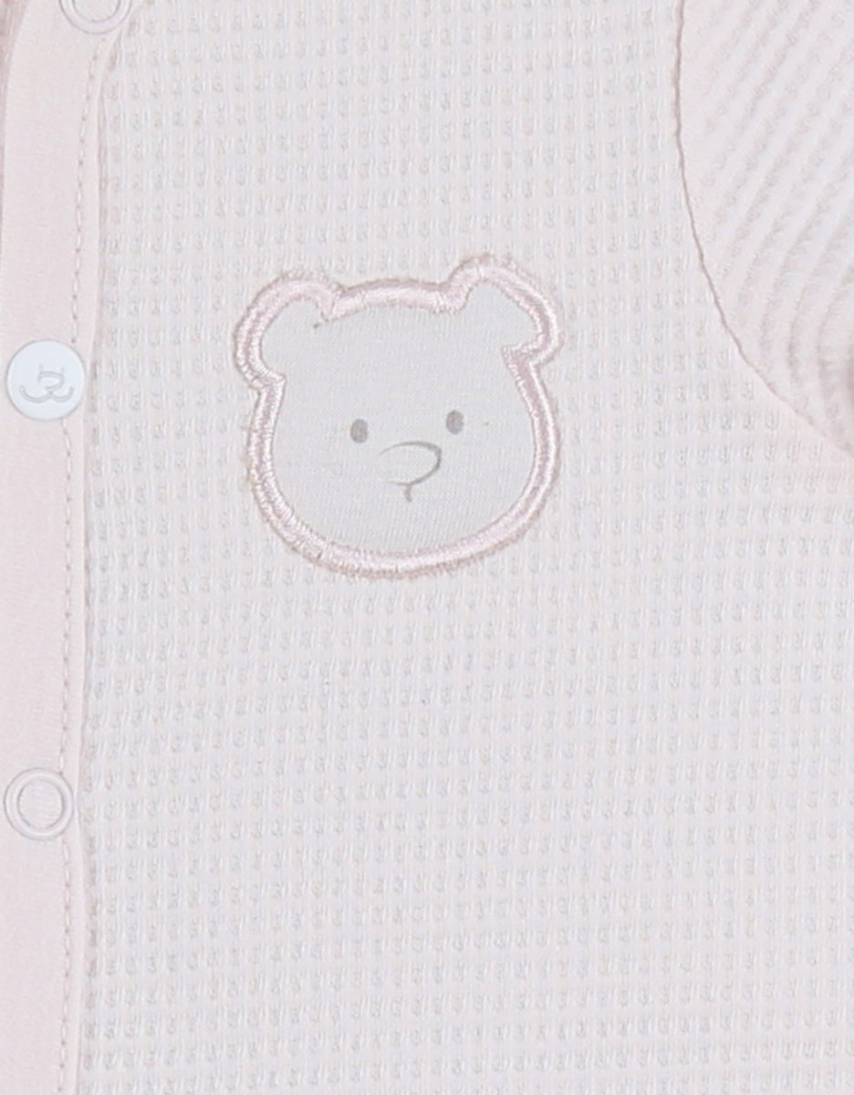 Noukie’s M&M Pink Organic Cotton Baby Pajamas – Lightweight & Breathable