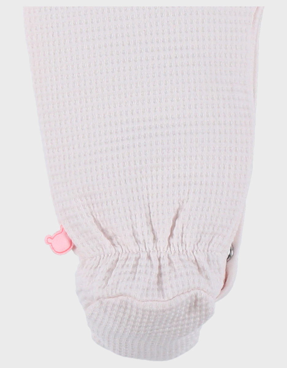Noukie’s M&M Pink Organic Cotton Baby Pajamas – Lightweight & Breathable