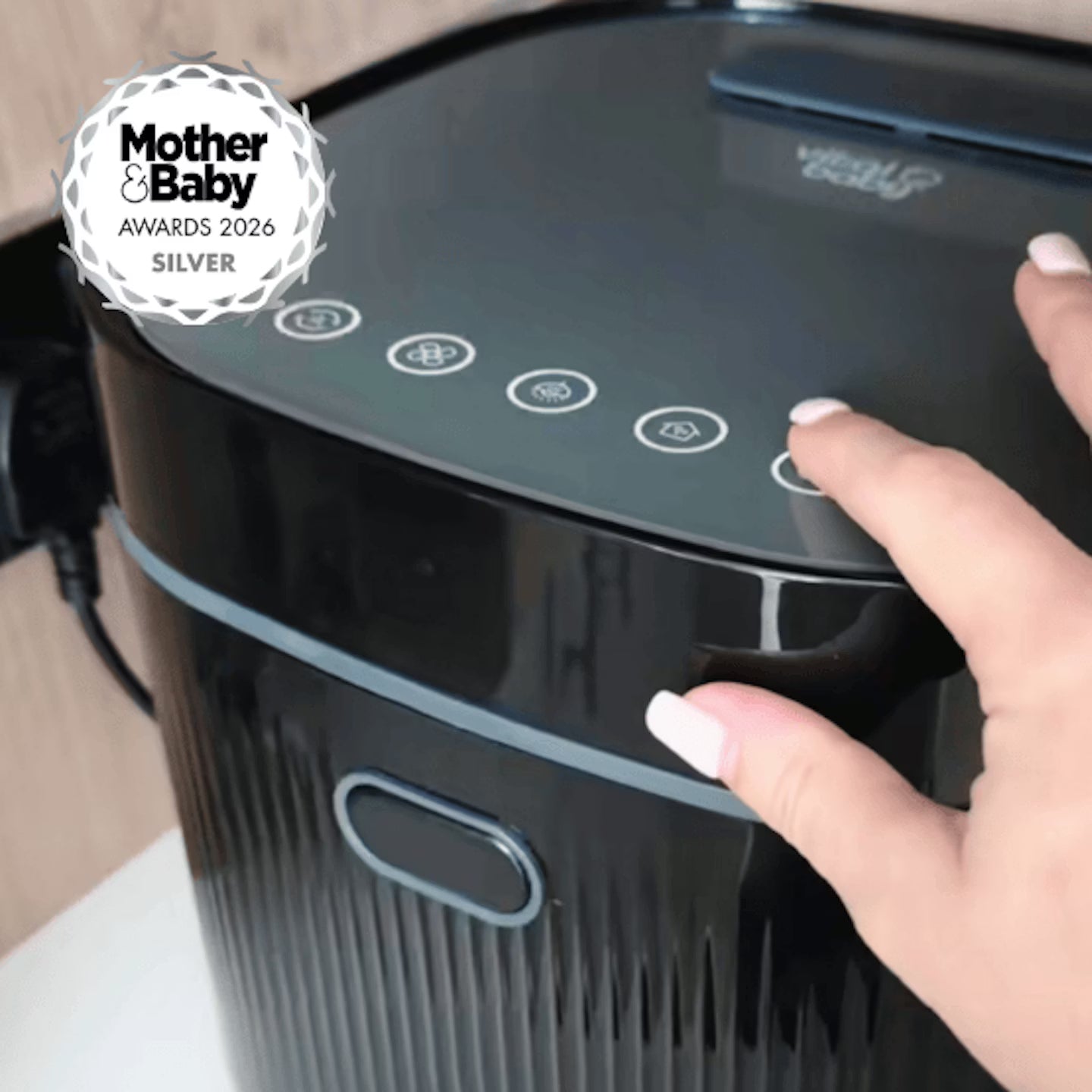 vital baby  advanced pro uv steriliser & dryer -onyx black