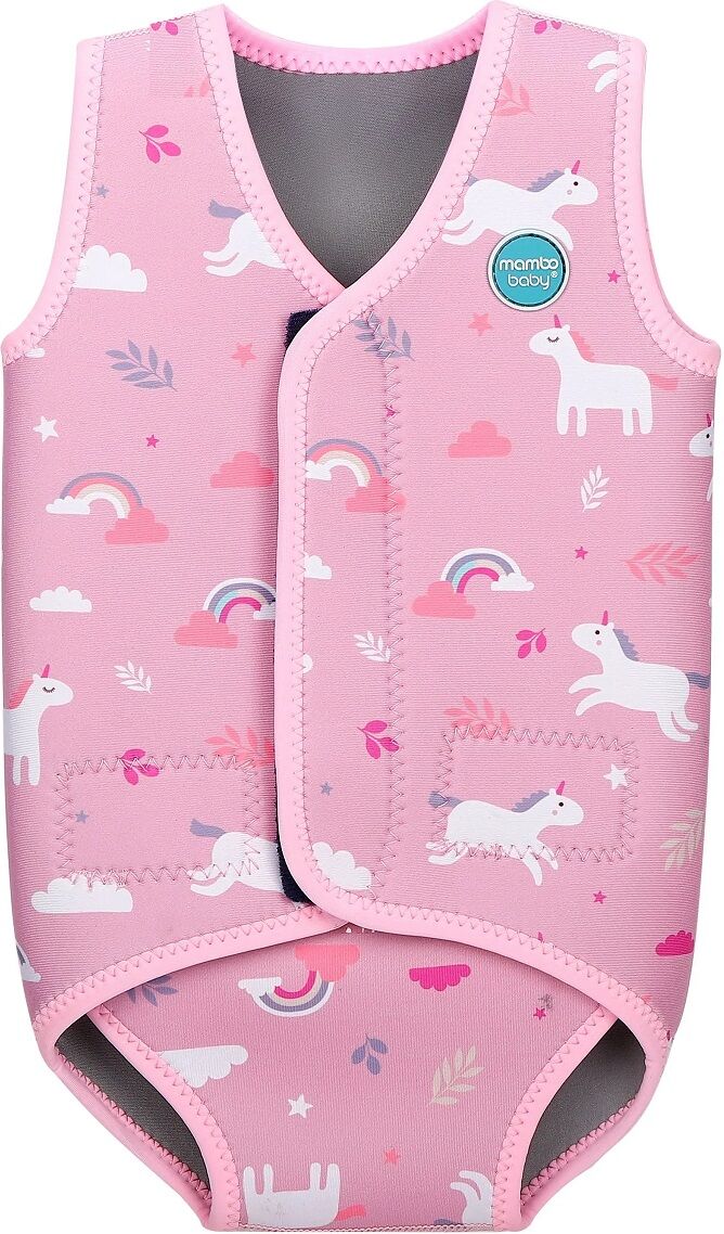 Mambobaby Baby Thermal Wetsuit - Pink Unicorn Small