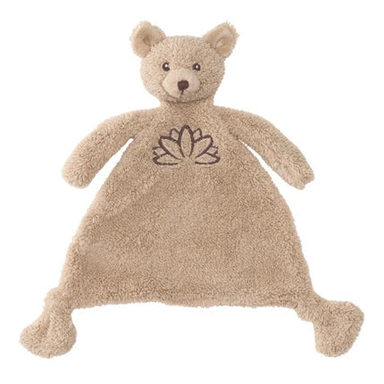 happy horse mindful bear comforter soft toy 22cm security blanket