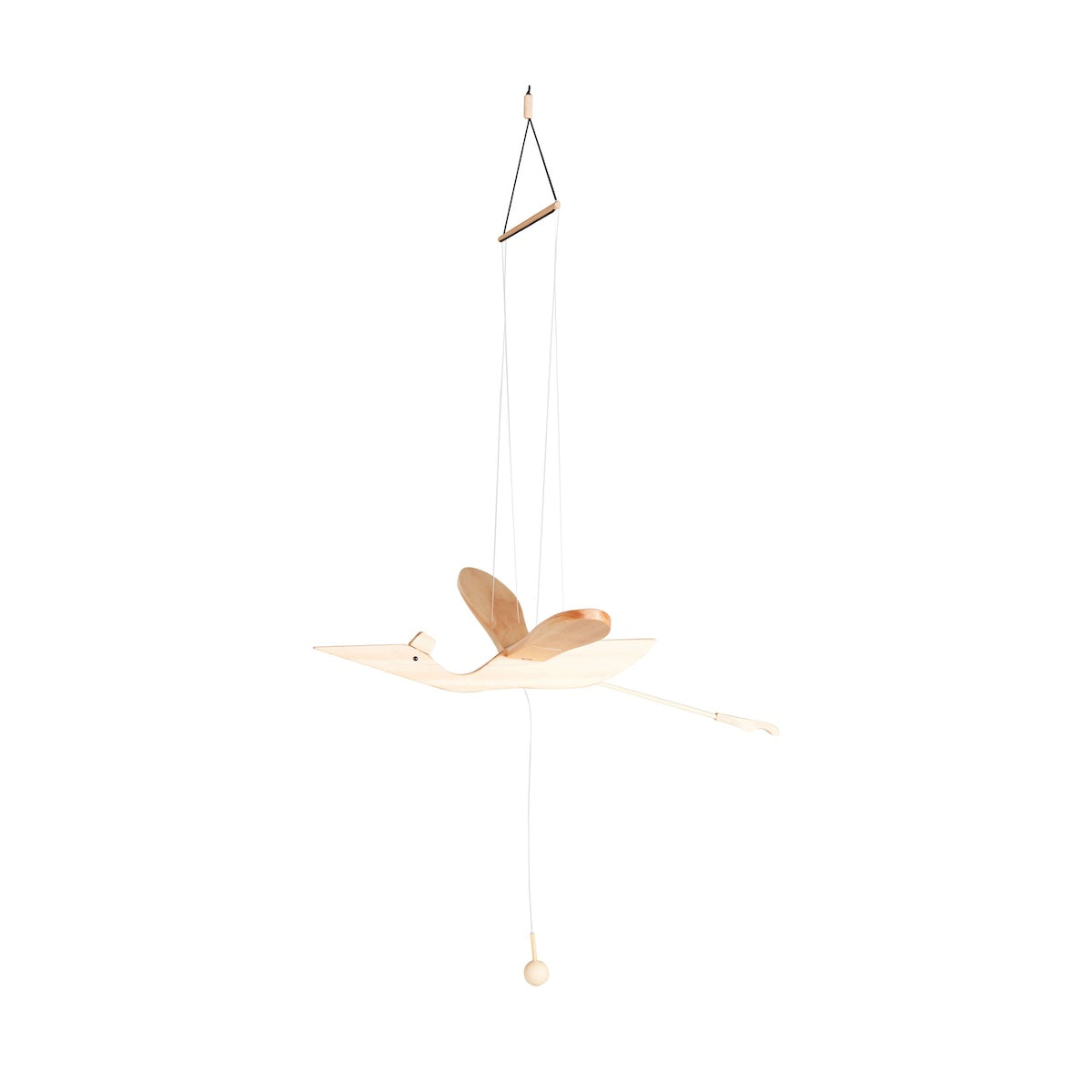 quax baby mobile mini birds natural nursery mobile