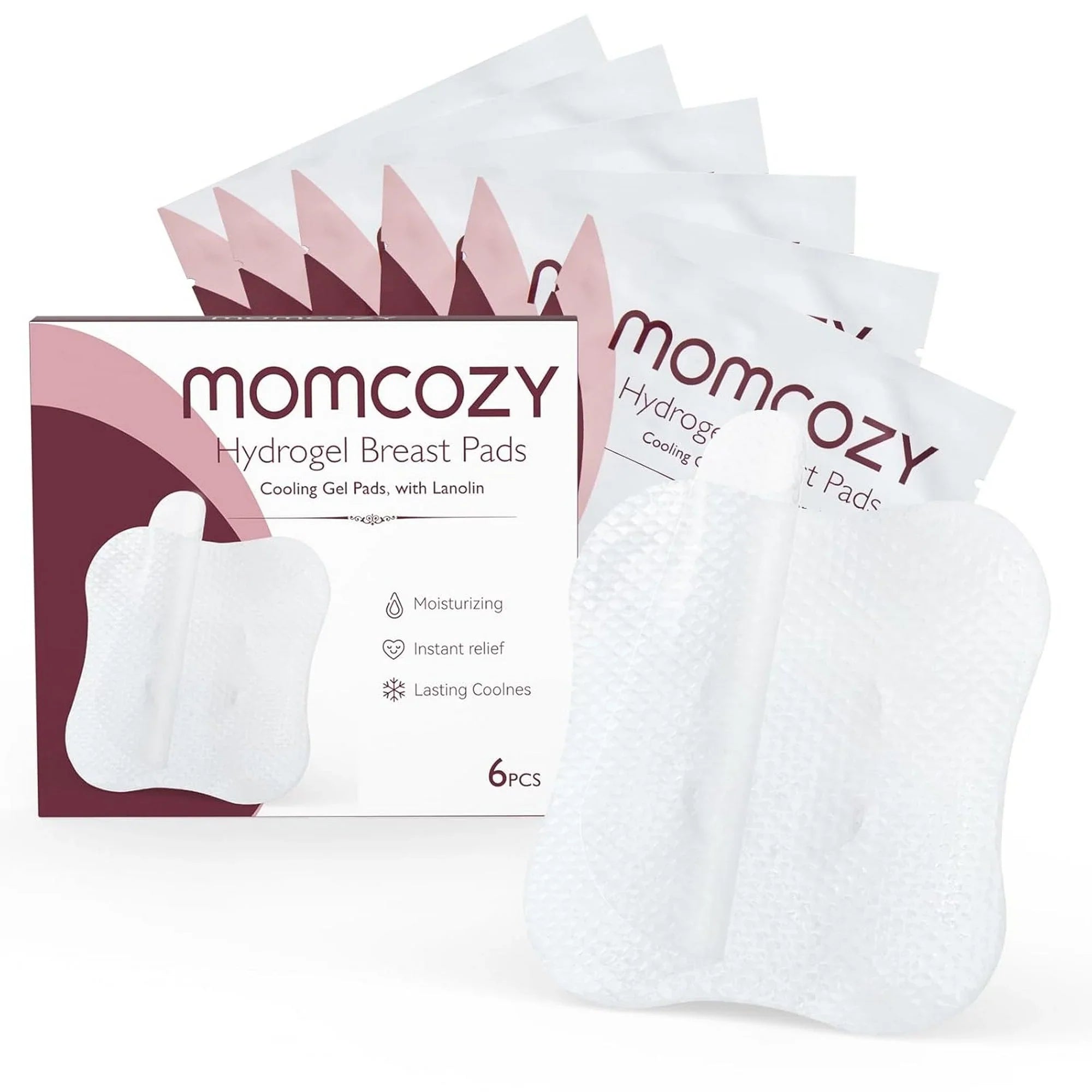 momcozy soothing gel pads bf009 6pcs