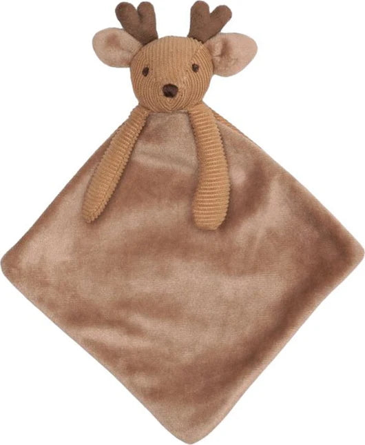 happy horse moose mellow comforter soft toy 24cm security blanket
