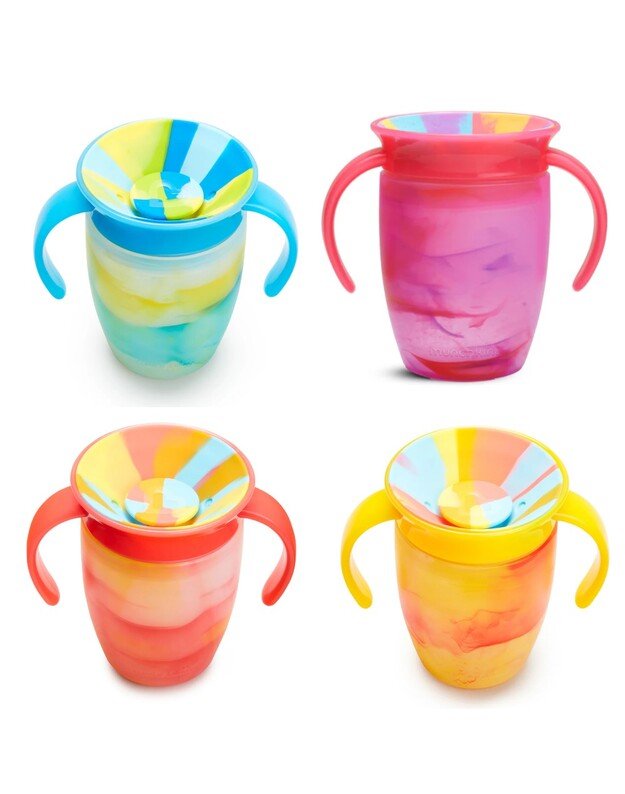 munchkin miracle  7oz 360 tropical swirl trainer cup