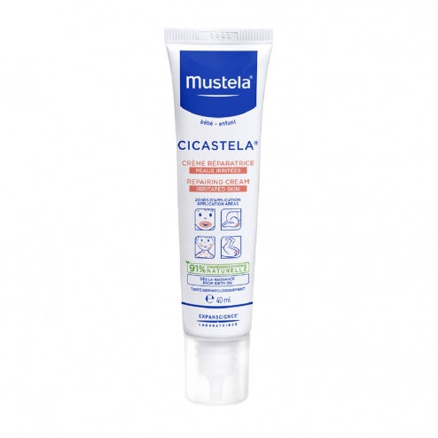 mustela cicastela repairing cream 40ml baby skin repair cream