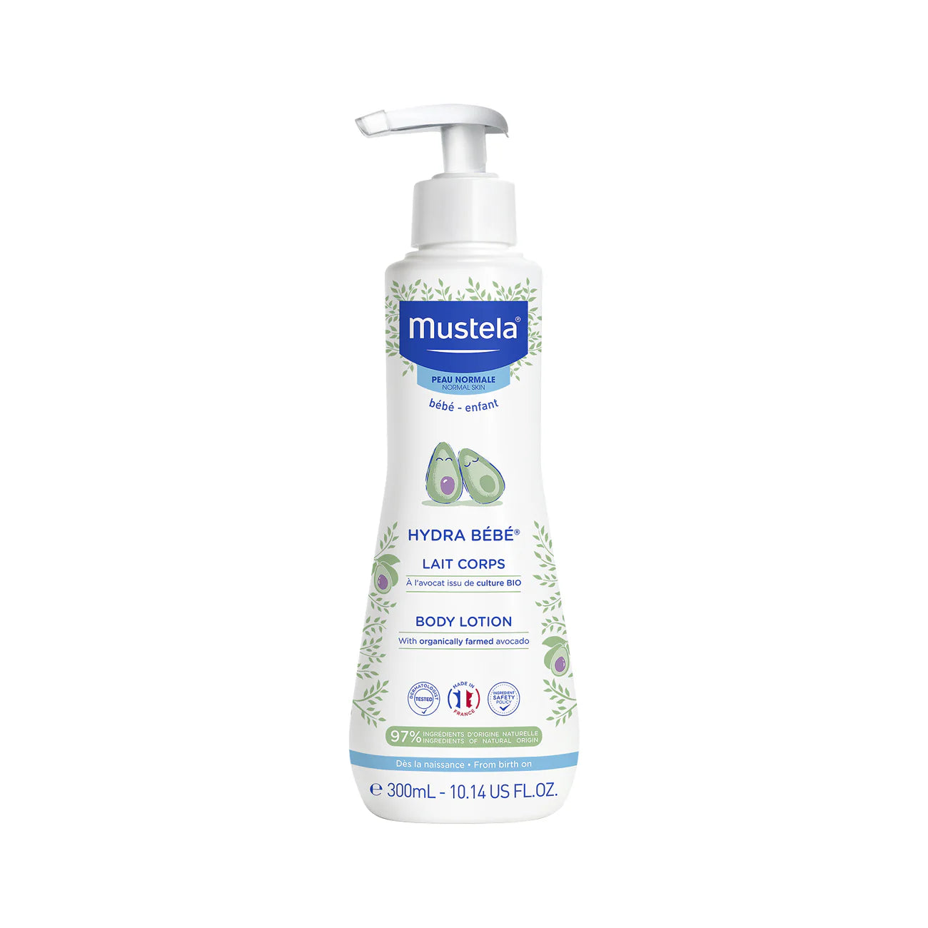 mustela hydra bebe body lotion 300ml baby moisturizing cream