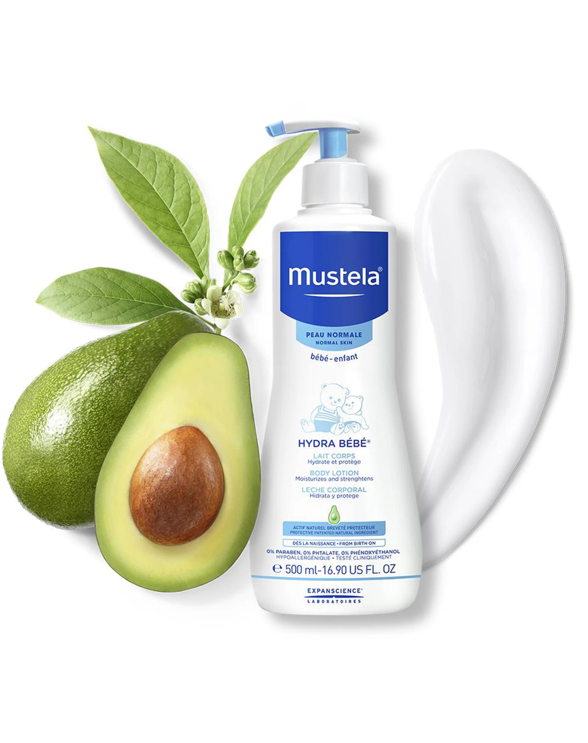 mustela hydra bebe body lotion 300ml baby moisturizing cream