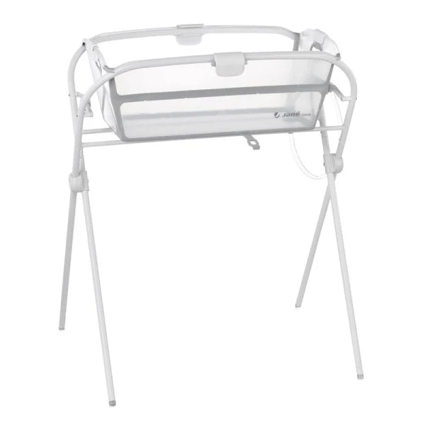 jane oasis folding baby bathtub with support white