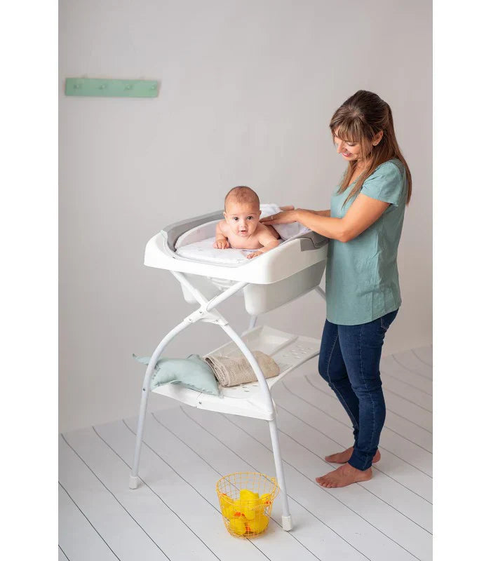 olmitos baby bathtub with changing table starfish bath and changer unit
