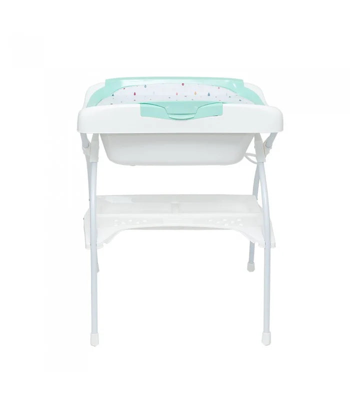 olmitos baby bathtub with changing table rain bath and changer unit
