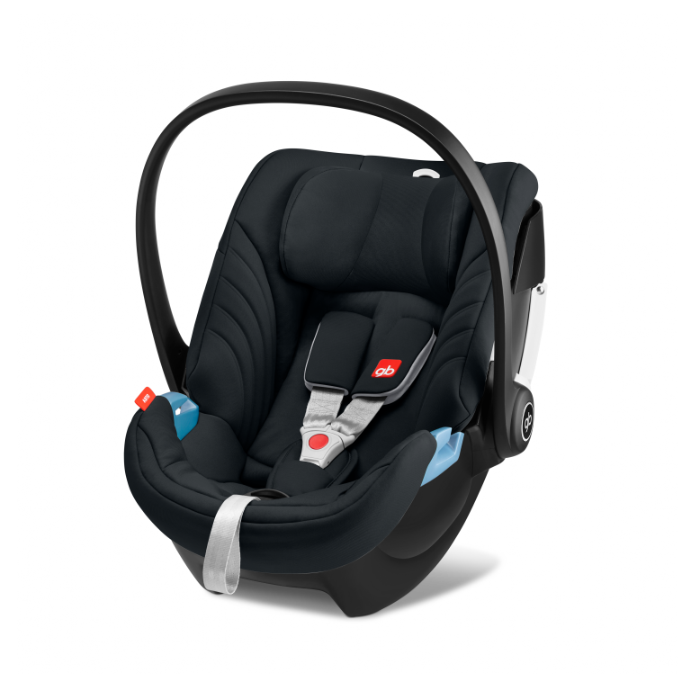 Gb ARTIO Infant Car Seat | Newborn Baby Carrier with Side Impact Protection & UPF50+ Canopy