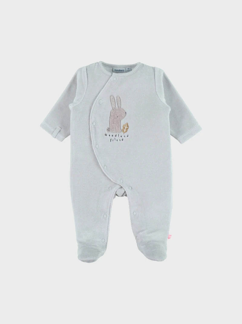Nookies By Pyjamasvelvet Aqua- Fancy Fox (9M)