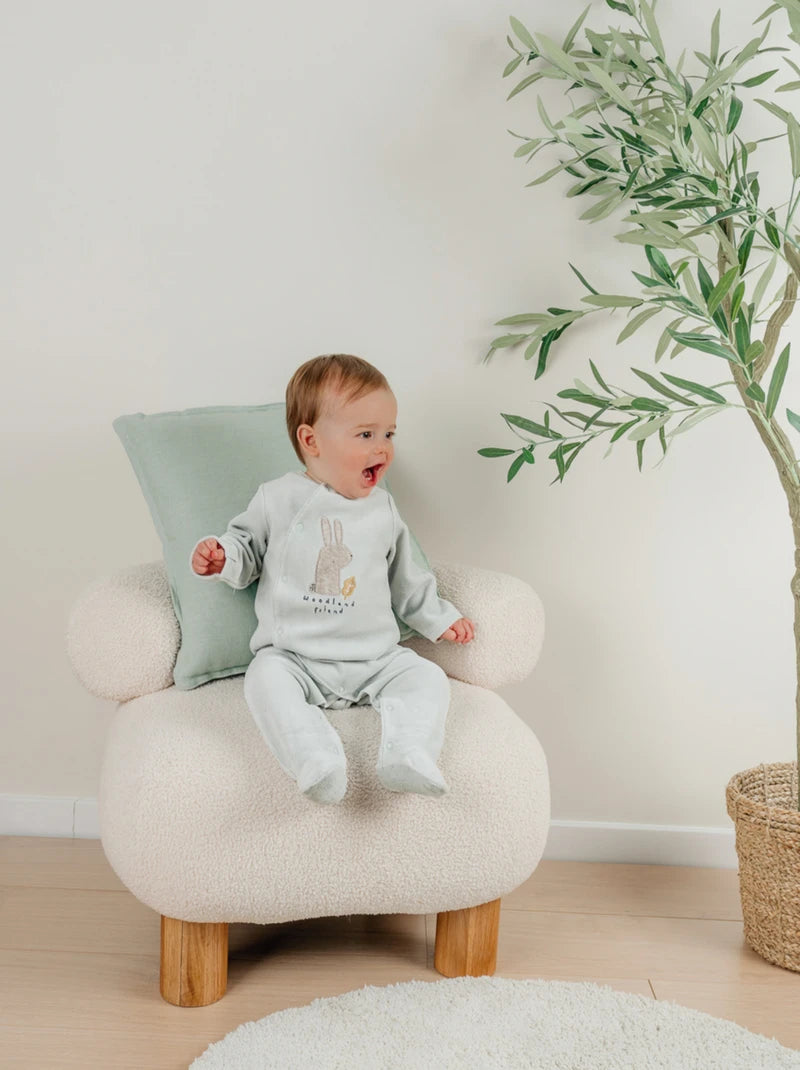 Nookies By Pyjamasvelvet Aqua- Fancy Fox (9M)
