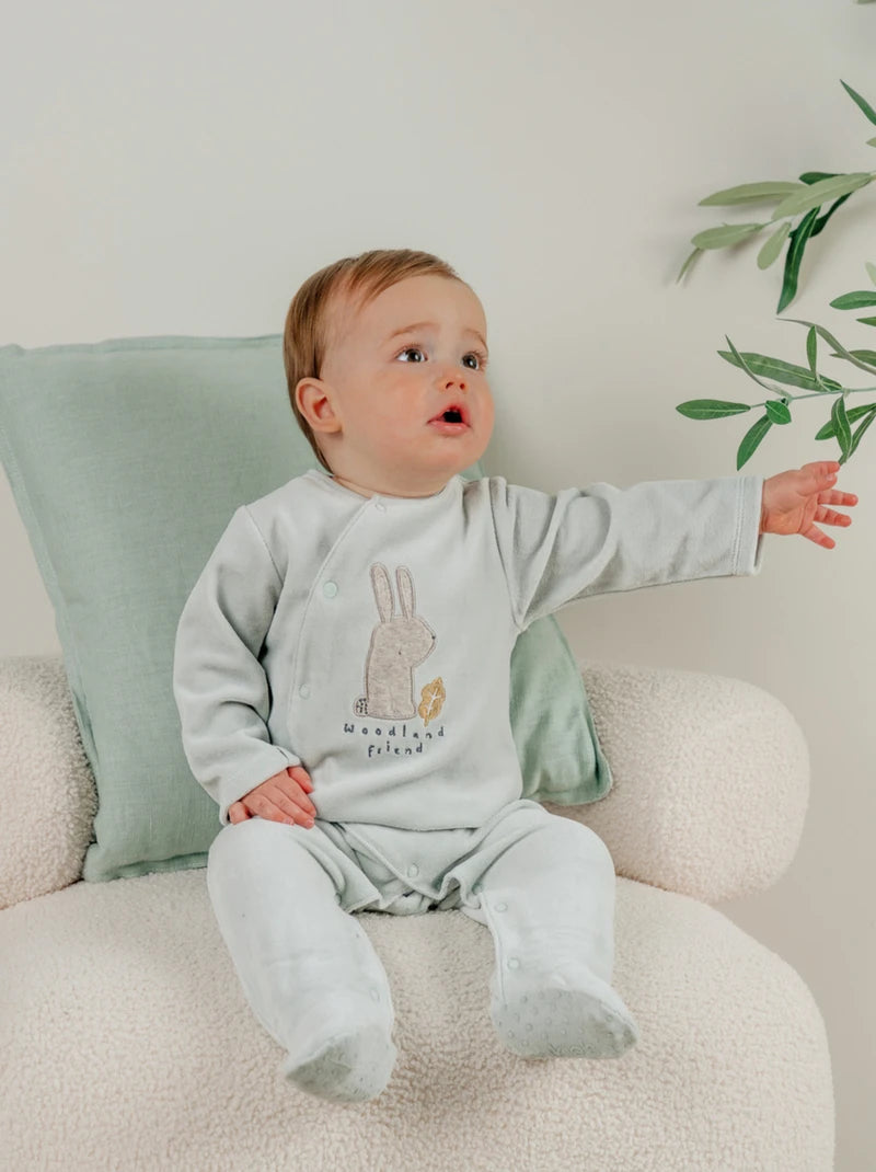 Nookies By Pyjamasvelvet Aqua- Fancy Fox (9M)
