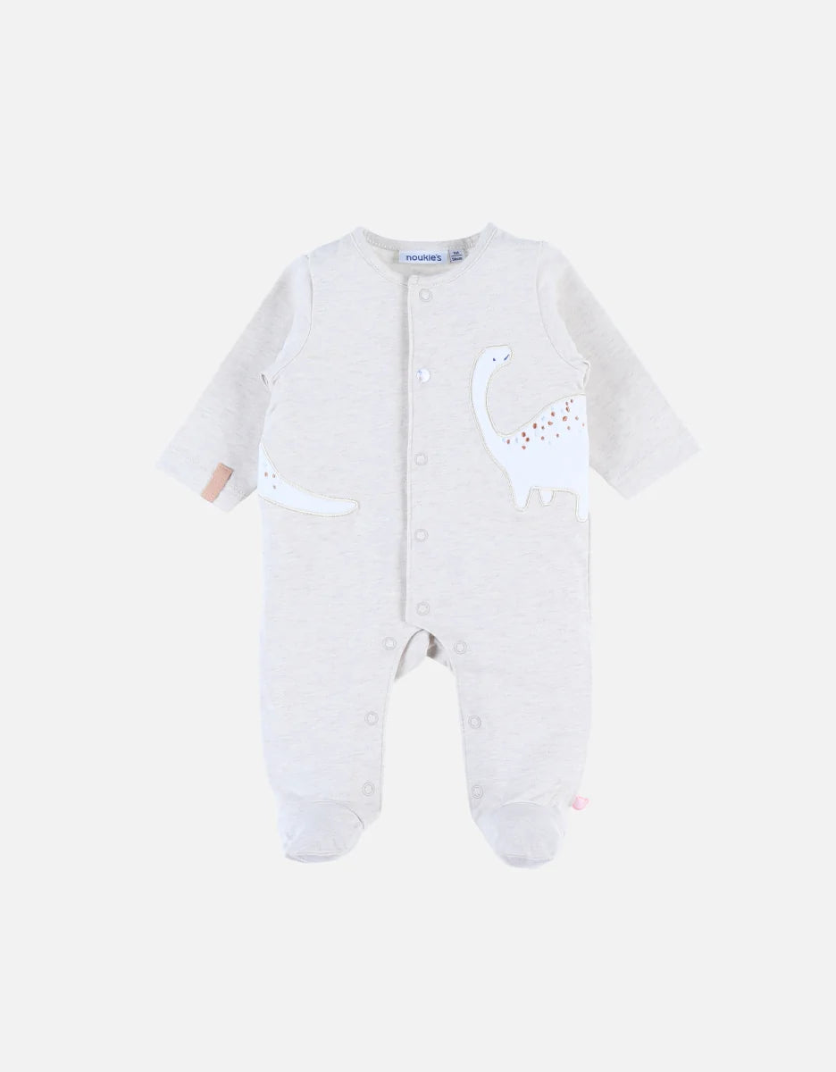 Nookies By Pyjamas- Jersey Beige - Funny Dino (0M)