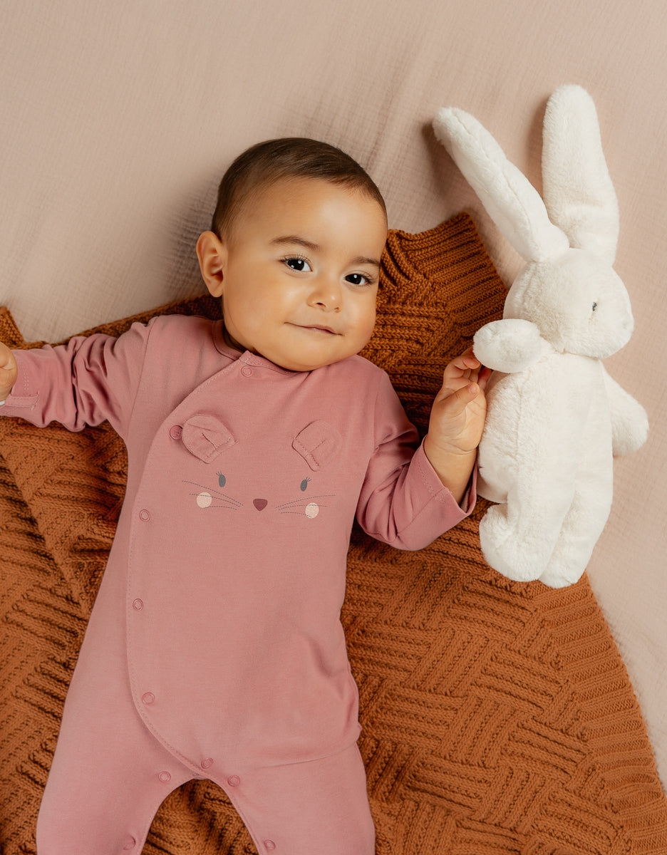 Nookies By Pyjamas- Jersey - Pinky Mouse (1M)