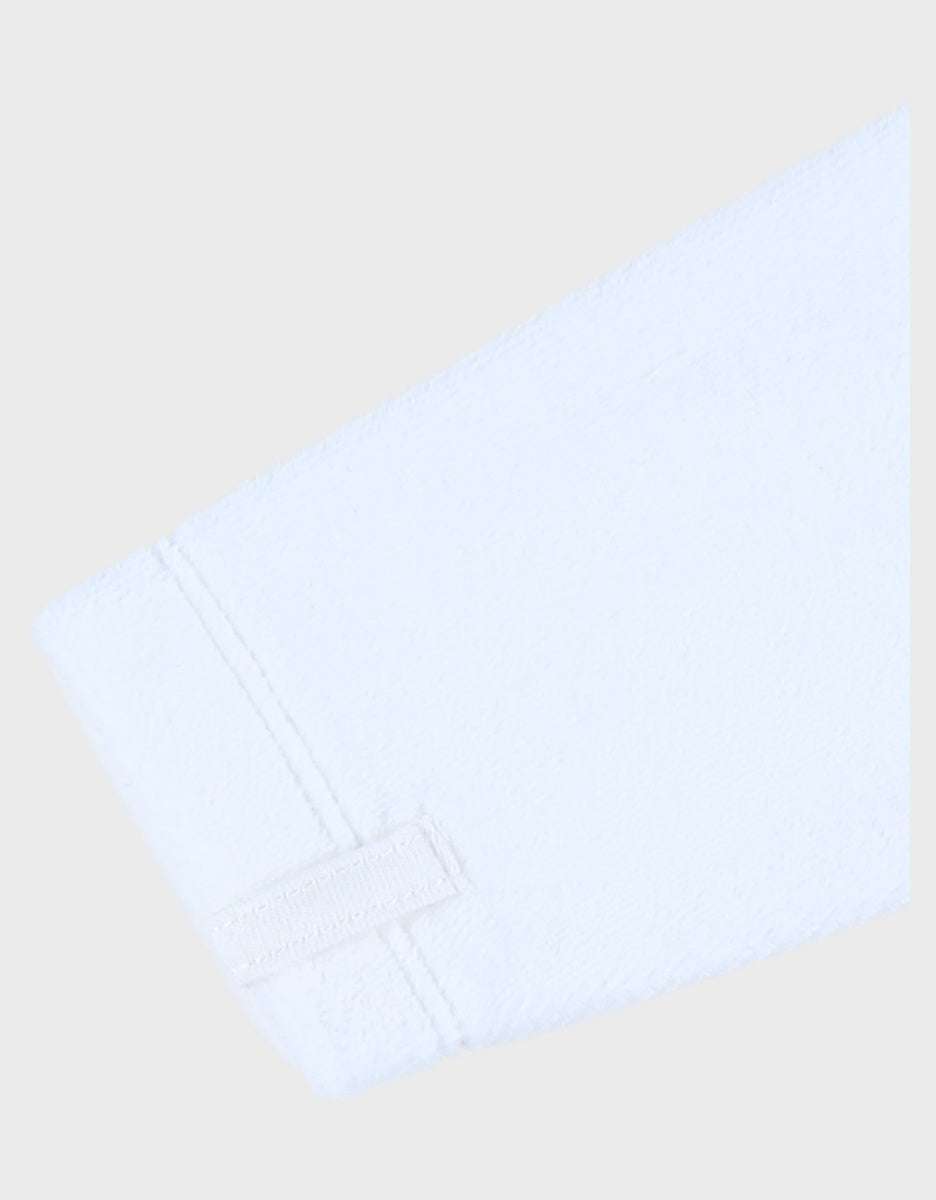 Noukie’s Nappy Cat White Velour Baby Pajamas – Anti-Slip